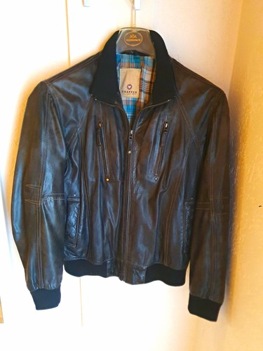 Trapper herren echtlederjacke - herren,