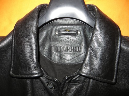 Herren lederjacke trapper - herren,