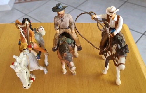 Schleich konvolut sets sioux - schleich, sets: