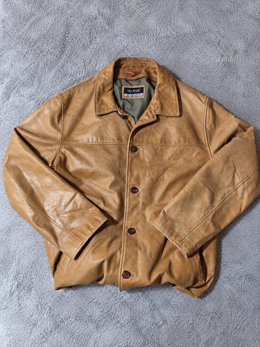 Genuine leather bomber jacket - genuine,