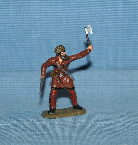 Elastolin figur trapper - figur:,