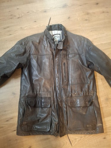 Trapper herren leder parka - herren,