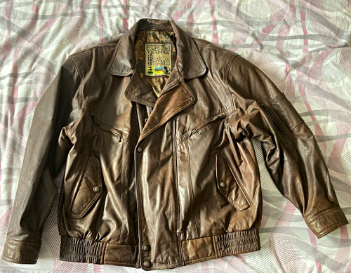 Trapper herren lederjacke - trapper,