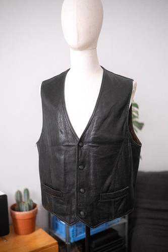 Trapper lederweste herren - trapper,