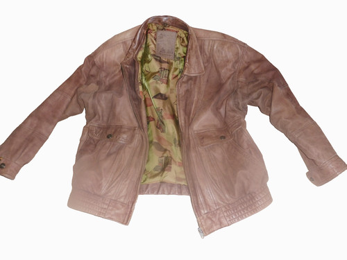 Stylische lederjacke trapper - stylische,