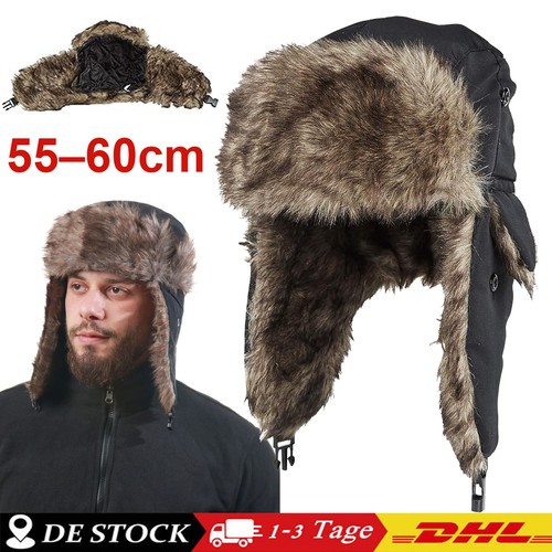 Wintermütze fliegermütze mit - wintermütze,