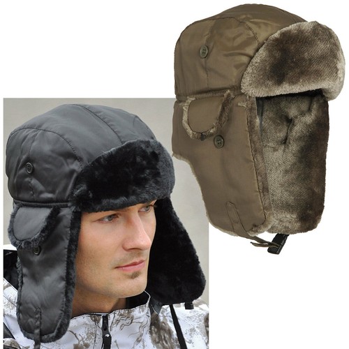 Mil tec piloten pelzmütze - piloten,