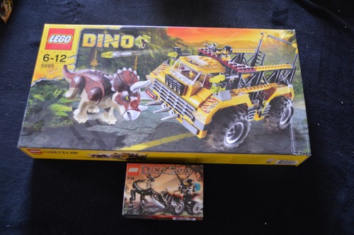Lego 5885 triceratops trapper - lego,