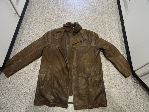 Lederjacke herren trapper - lederjacke,