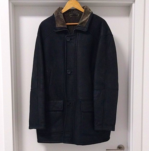 Trapper herren jacke - trapper, schwarz