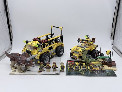 Lego dino 5884 raptor chase - dino, +