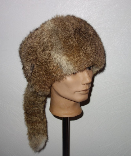 Kanin pelz mütze real fur - mütze,