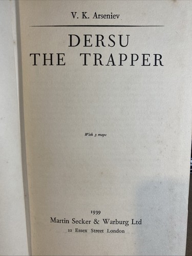 Arseniev dersu the - arseniev,, k.
