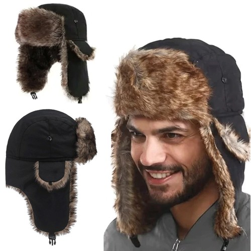 Wintermütze fliegermütze mit - wintermütze,