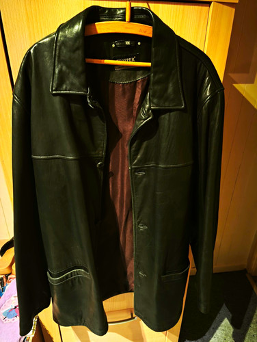 Herren lederjacke trapper - herren,