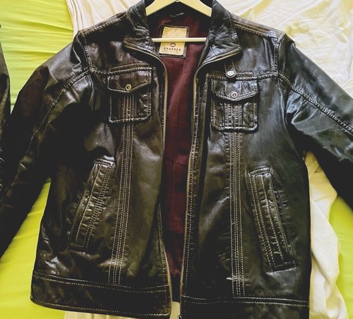 Herren lederjacke trapper - lederjacke,